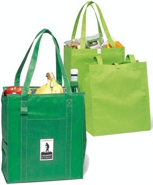 Going Green Grocery Tote Bag Set