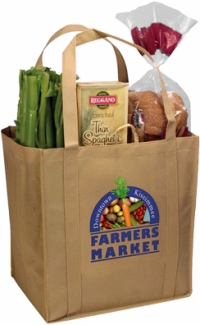 Canvas Grocery Tote Bag