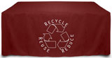 6 ft Recycled Eco-Friendly Table Throws